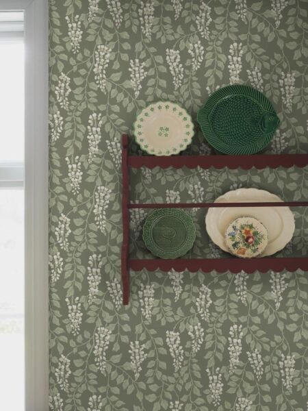 ورق جدران شينزو - اخضر ومتعدد الالوان