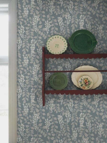 ورق جدران شينزو - ازرق ومتعدد الالوان