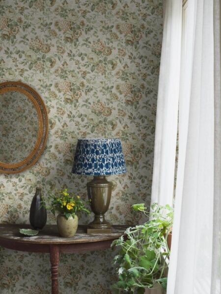 ورق جدران مامسو - وردي