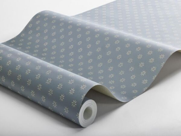 ورق جدران نورديك فولك - ازرق داكن