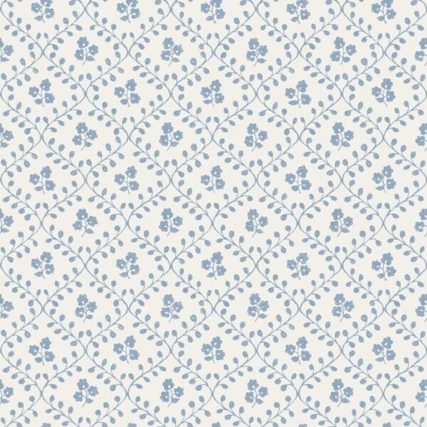 ورق جدران منقوش نيترا - ازرق فاتح