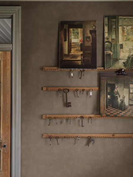 ورق جدران شيدزا - بني