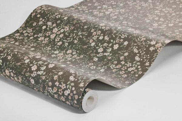 ورق جدران منقوش فينيسا - بني