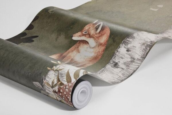 ورق جدران نويب ويزو - اخضر ومتعدد الالوان