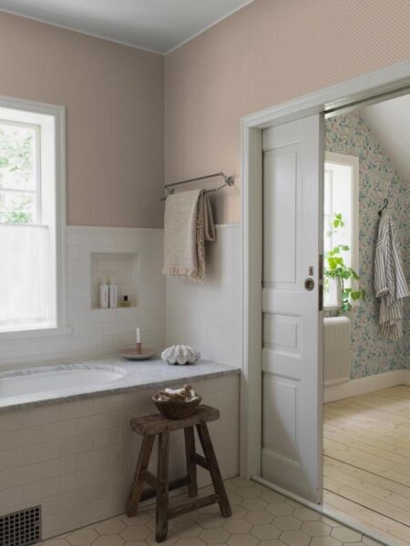 ورق جدران اوسترلين - وردي داكن