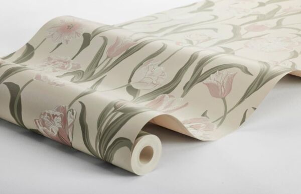 ورق جدران وسترن - وردي