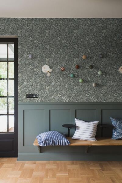 ورق جدران فارت اركييف - اخضرغامق