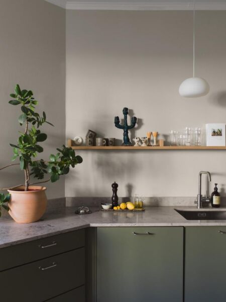 ورق جدران سامانثا بجمنت - ابيض