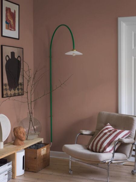 ورق جدران بجمنت - احمر فاتح