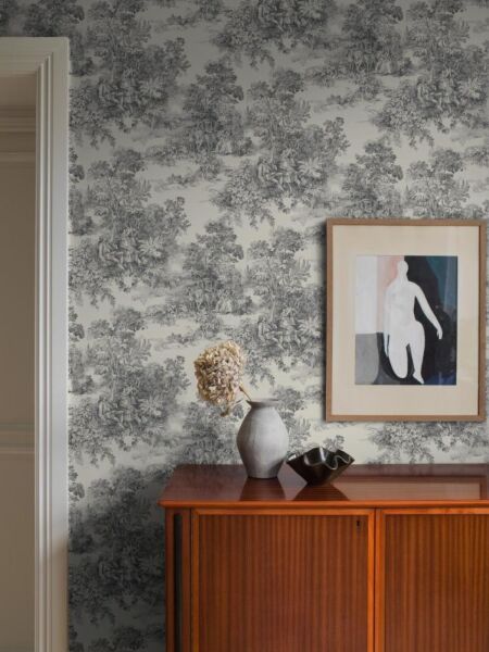 ورق جدران أدورن سيمونا - اسود