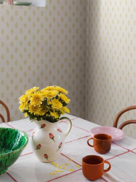 ورق جدران آدورن ريبيكا - اصفر