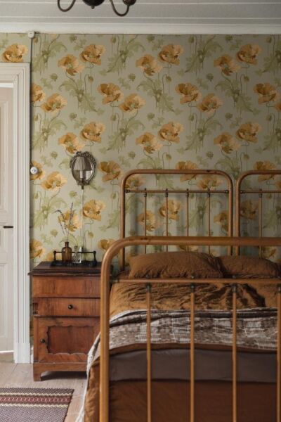 ورق جدران آنو - اصفر فاتح