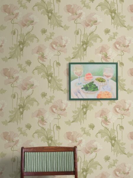 ورق جدران انو - وردي