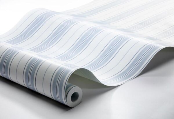 ورق جدران مقلم مارستراند - ازرق فاتح