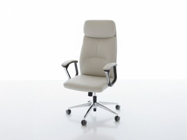 كرسي مكتبي دوار ماوكي - بيج