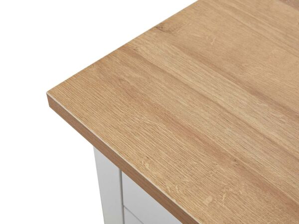 تسريحة مع مرآه الانا - ابيض وبني