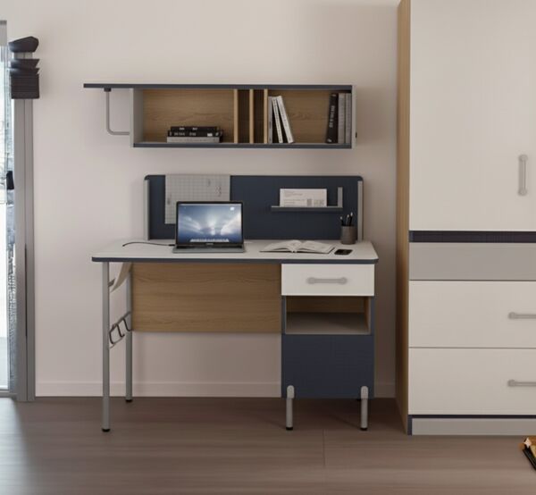  طاولة مكتب مع رف علوي ماكس - متعدد الالوان