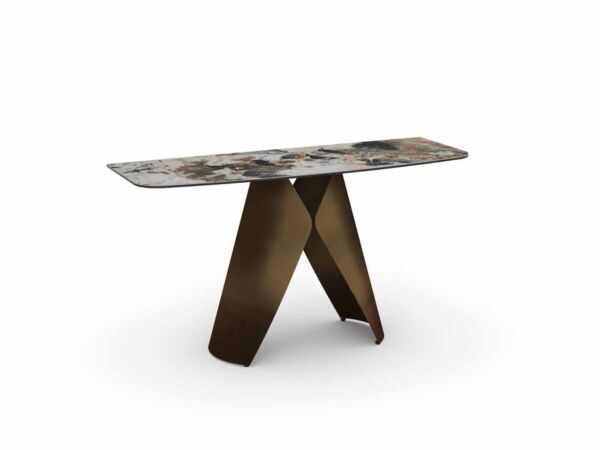 كونسول ناتالي 140 سم - برونزي