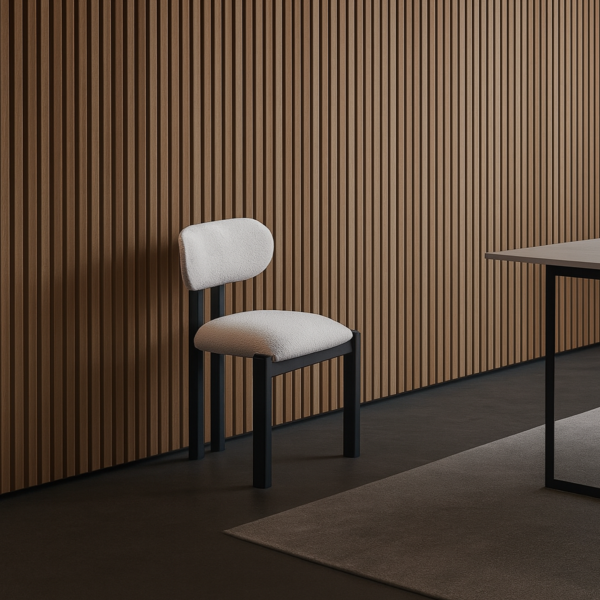 كرسي طعام بونتي أبيض