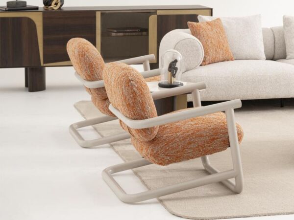 كرسي مفرد سان فيتو - برتقالي