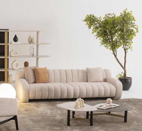 كنبة ثلاثية بيليز - بيج