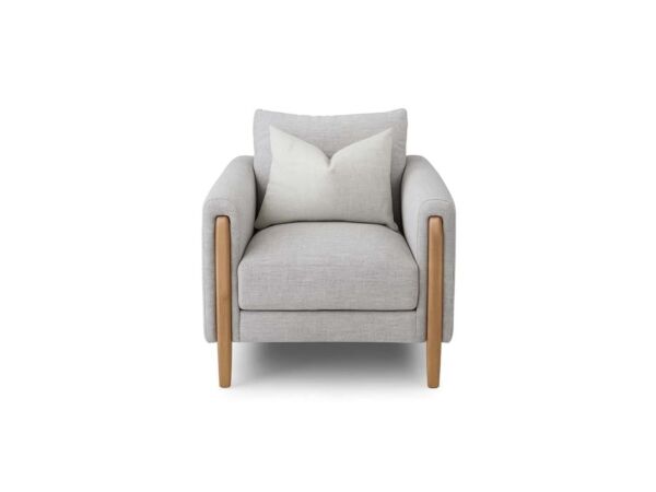 كنبة مفردة ميلان - رمادي