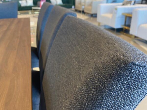 كرسي طعام انتلر - رمادي غامق