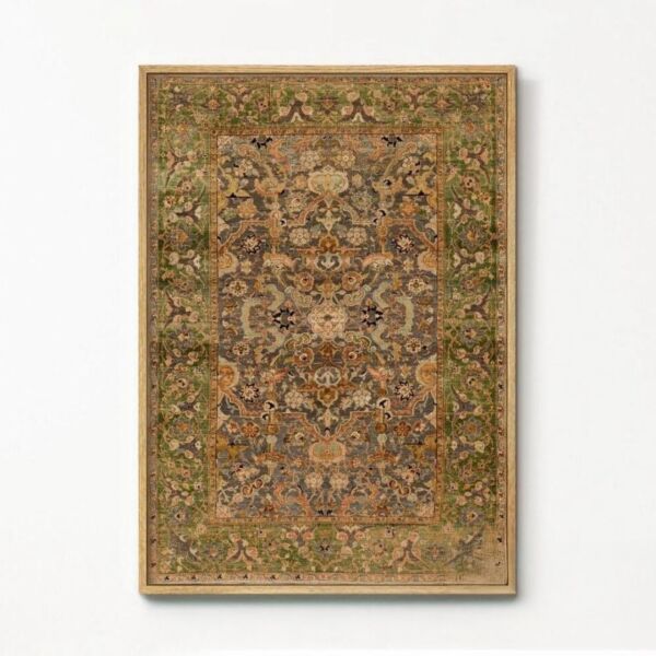 لوحة جدارية تصميم سجاد تقليدي رومارو