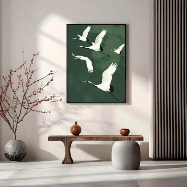 لوحة جدارية طيور لايتو