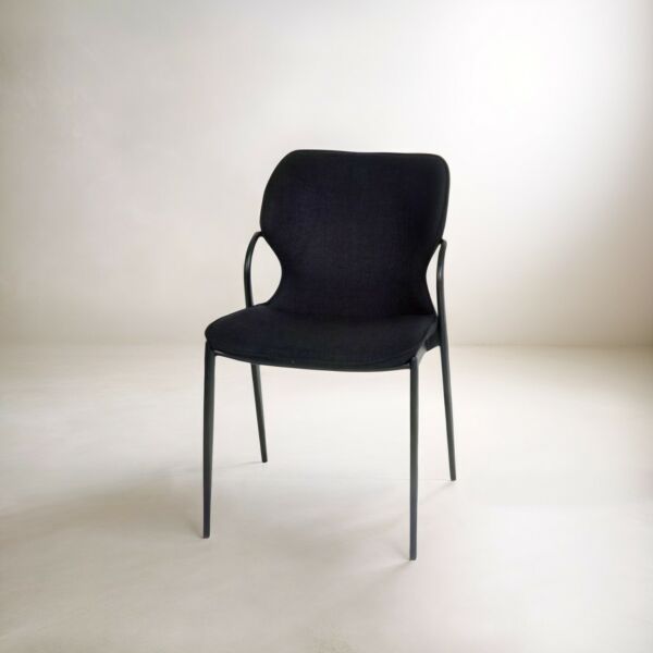 كرسي طعام سانك - اسود