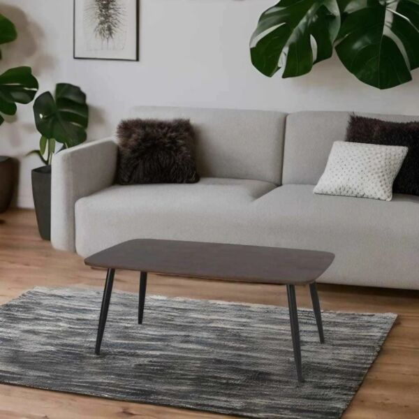 طاولة طعام ماربيلو - بني وأسود