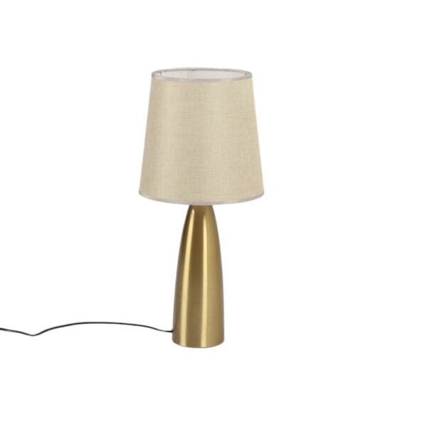 ابجورة طاولة فينيسيا - بيج وذهبي