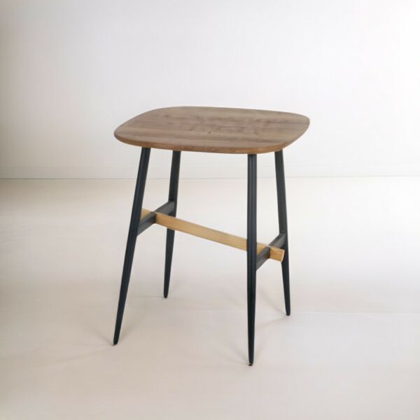 طاولة جانبية سكويز - بني واسود