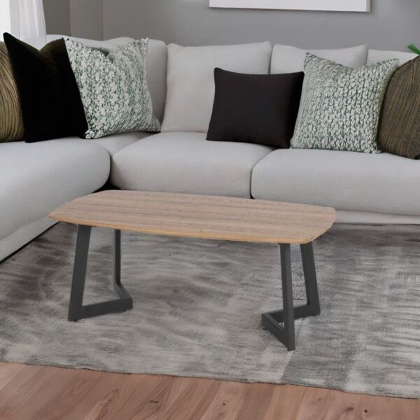 طاولة قهوة ماربيل - بني واسود