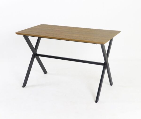 طاولة طعام 4 أشخاص سمبلز - بني واسود