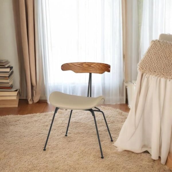 كرسي طاولة طعام تايلا - بيج