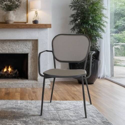 كرسي خارجي انور - اسود