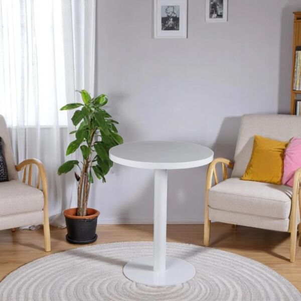 طاولة جانبية روني - ابيض