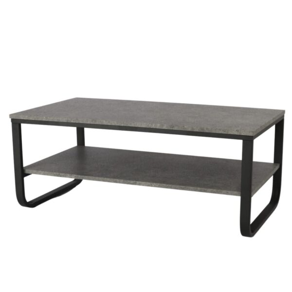 طاولة قهوة رووم - اسود ورمادي