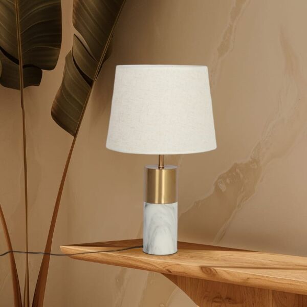 أبجورة طاولة معدنية جرين لايت