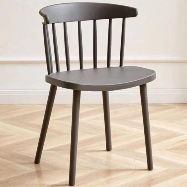 كرسي طاولة طعام انجيلا - رمادي