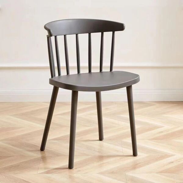 كرسي طاولة طعام انجيلا - رمادي