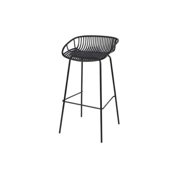 كرسي بار كايا - اسود