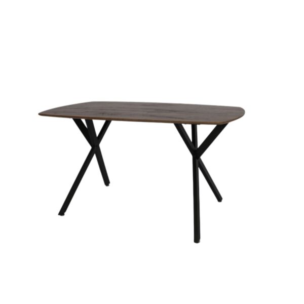 طاولة طعام ترايبو - بني وأسود