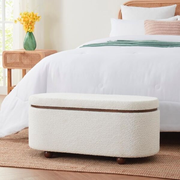 مقعد شارك حجم صغير - ابيض