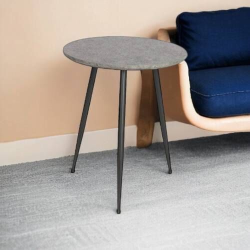 طاولة جانبية ماشكي - رمادي