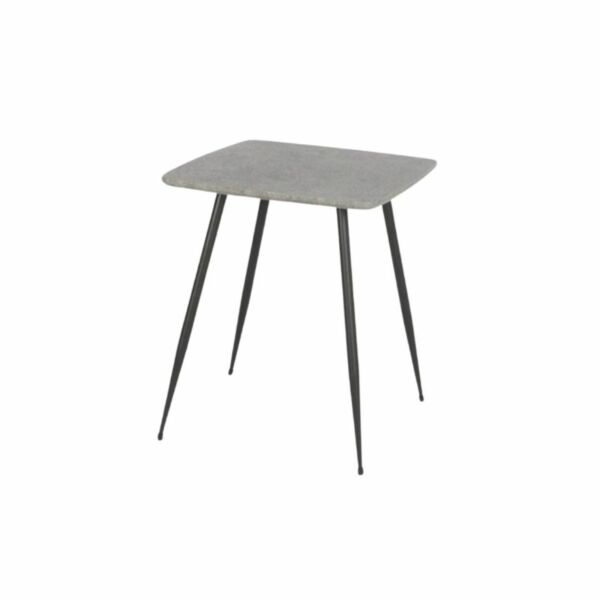 طاولة جانبية جاد - اسود ورمادي