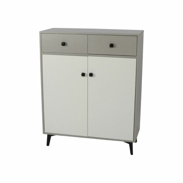 خزانة احذية مادا - رمادي