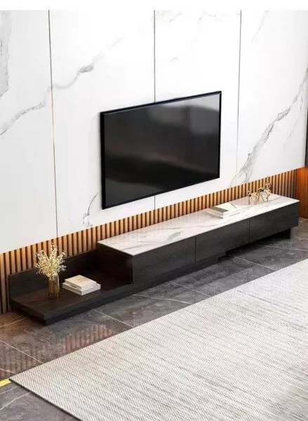 طاولة تلفزيون اليجانت - اسود