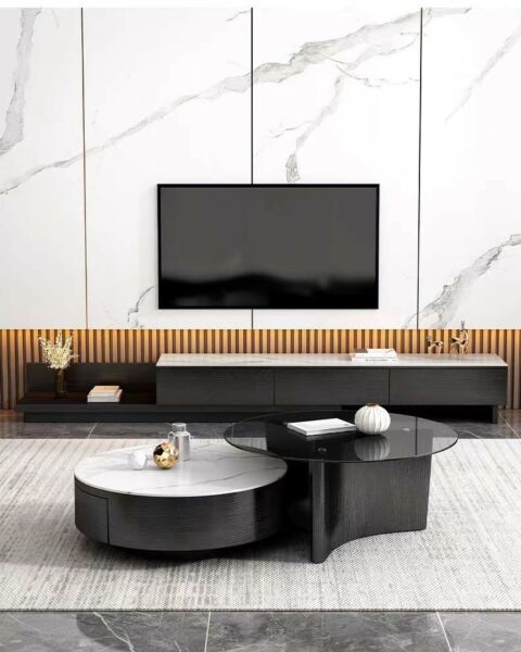 طاولة قهوة اليجانت - اسود